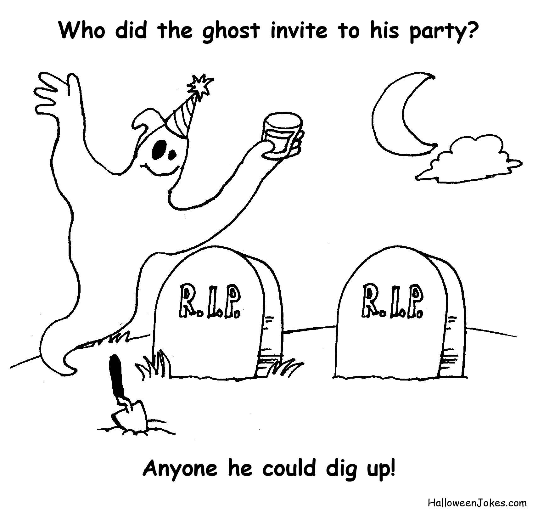 1710x1630 Funny Ghost Joke
