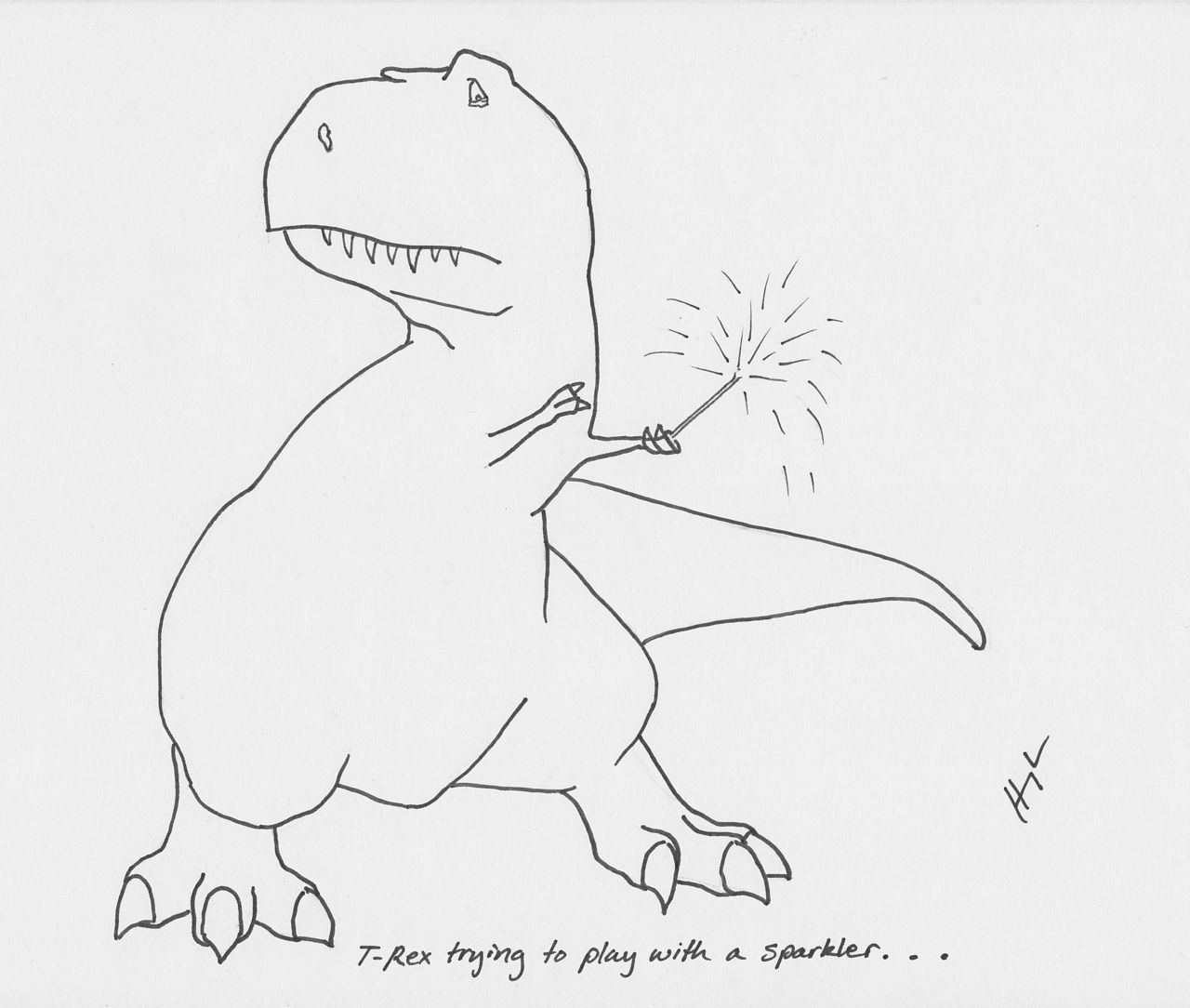 1280x1084 Trextrying T Rex Trying To Play