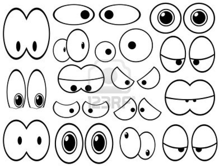 Funny Eyes Drawing