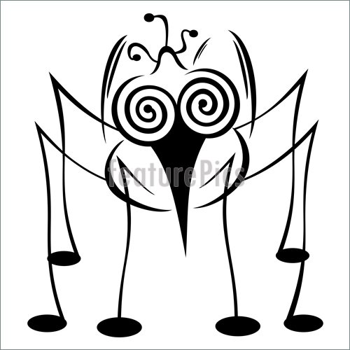 500x500 Wildlife Crazy Mosquito