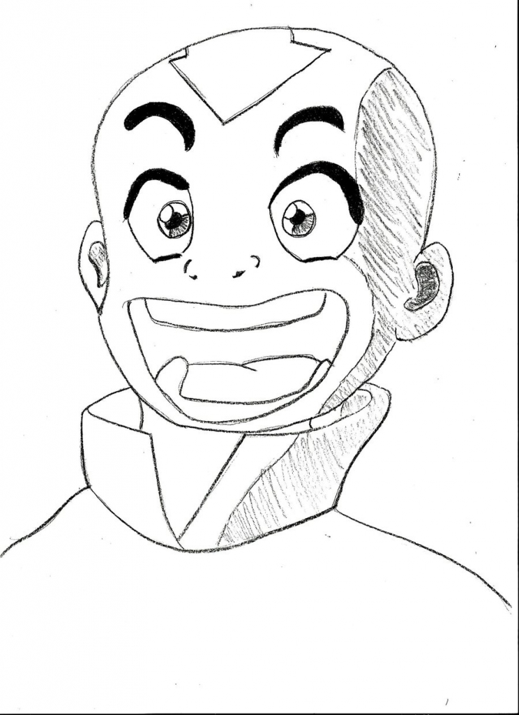 744x1024 Funny Faces To Draw Funny Face Aang Herosofolympus