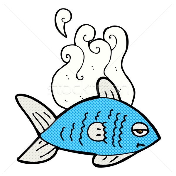 600x600 Comic Cartoon Funny Fish Vector Illustration Lineartestpilot