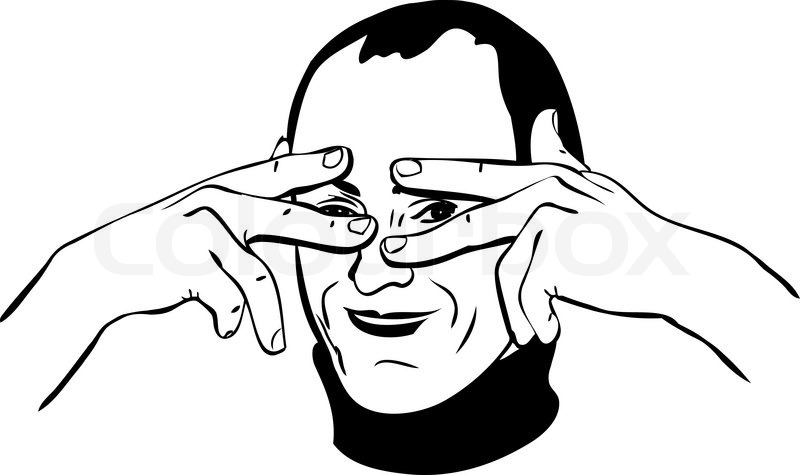 800x475 Face Funny Guy Stock Vector Colourbox