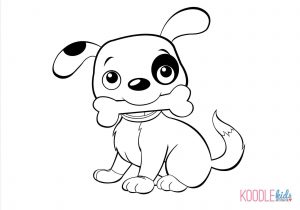 300x210 The Images Collection Of Bone Animal Coloring Page Funny Dog