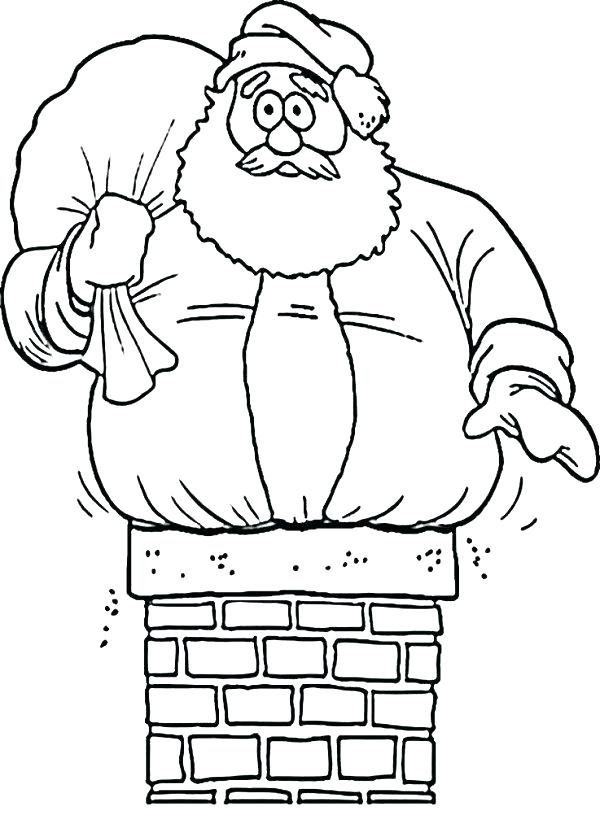 600x815 Santa Color Page Funny Santa Claus Coloring Pages Pdf Synthesis.site
