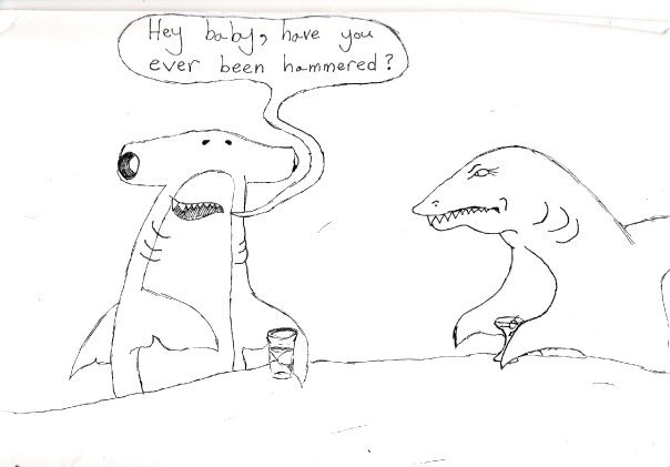 604x421 Henry The Hammerhead Shark