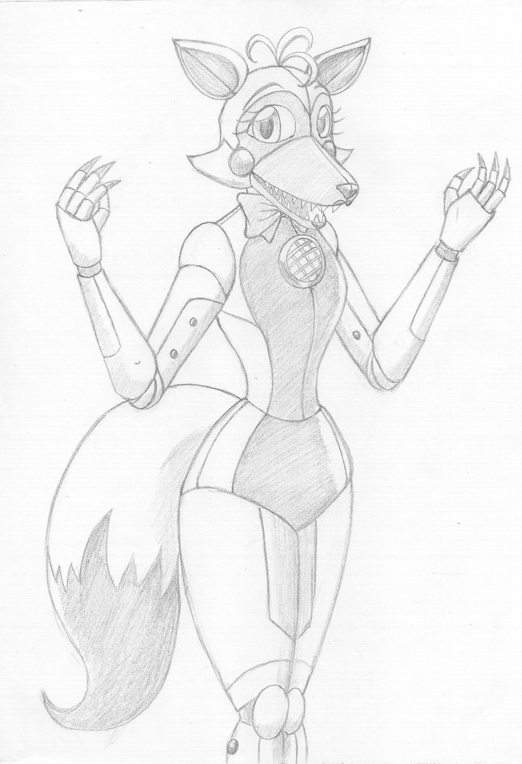 1024x1498 Funtime Foxy, Sister Location, My Fanart. By Anubis 13