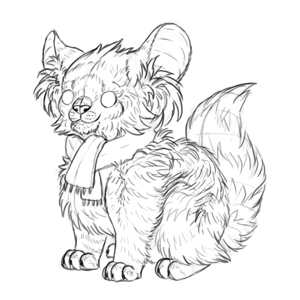 600x600 How To Create A Furry, Purple Spirit Day Mascot In Adobe Photoshop