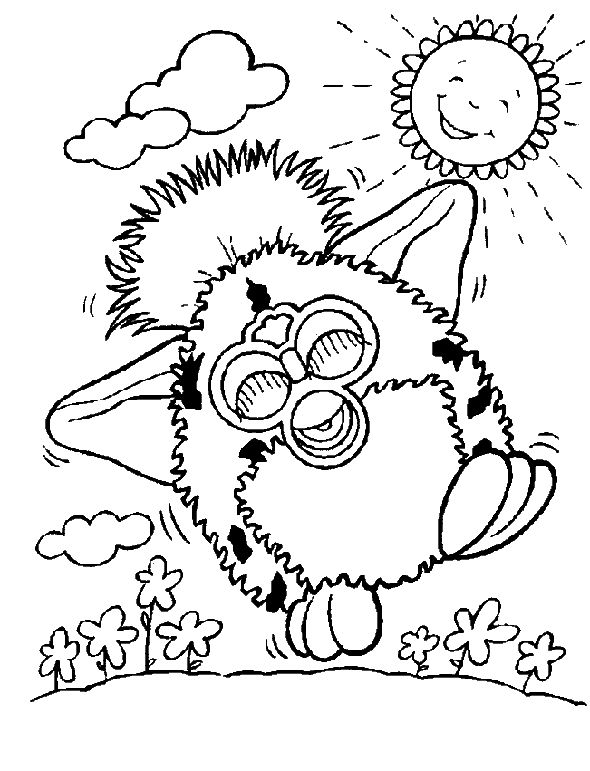 Furby Drawing