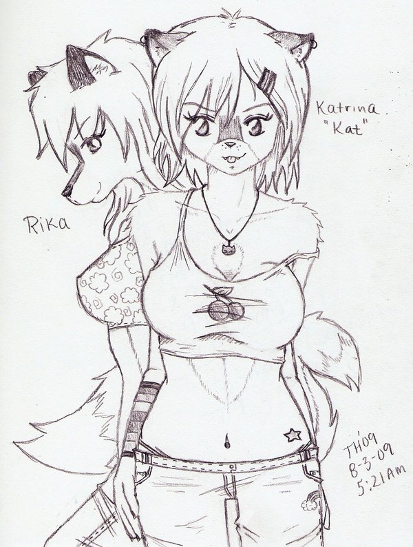 600x794 Yuri Furries By Gracefultragedy