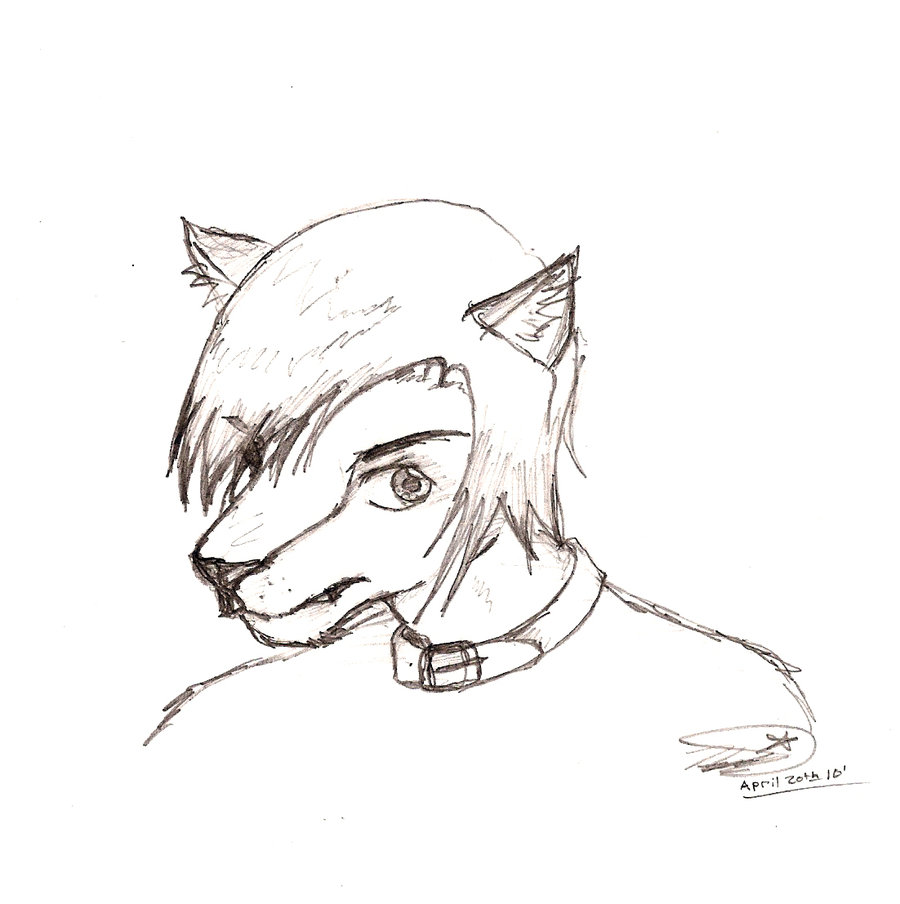 900x904 My First Furry Drawing By Subcreation