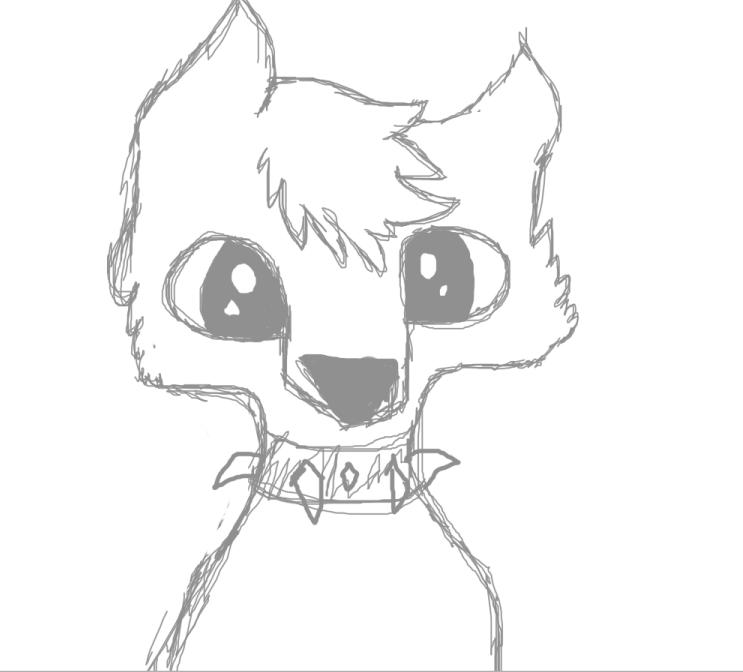 743x672 Wolffurry() Drawing~ By Ffrostyy