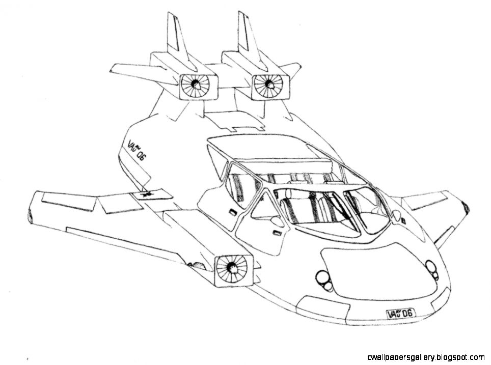 964x717 Future Car Drawing Wallpapers Gallery