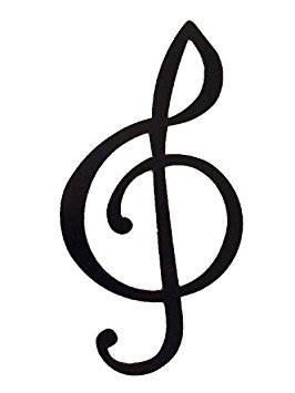 266x355 Treble Clef Music Note Metal Wall Art Decor Amazon.ca Home Amp Kitchen