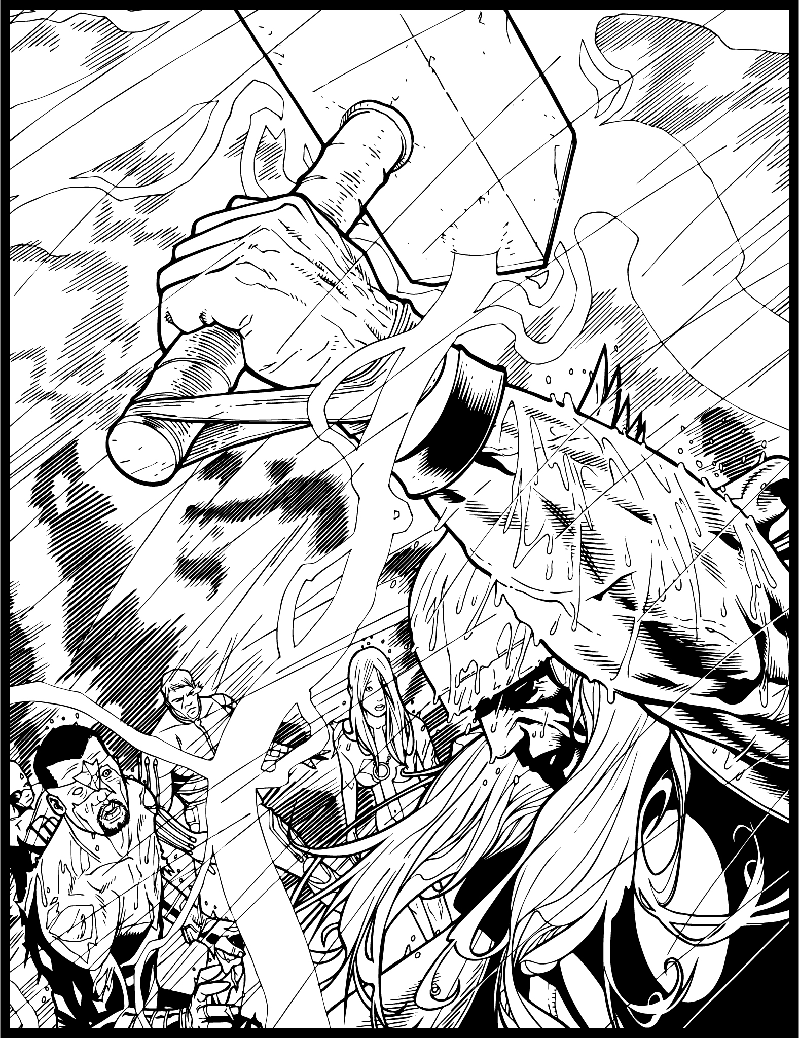 1576x2048 Marvel Color Your Own