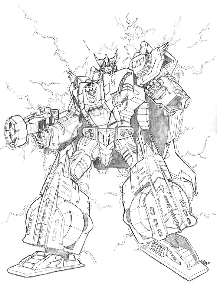 717x946 Master Megatron Pencils By Beamer