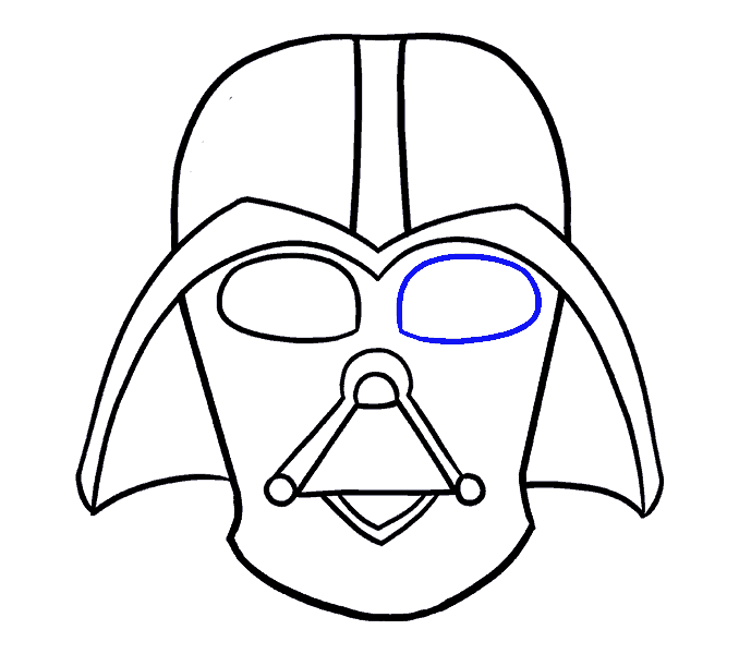 678x600 How To Draw Darth Vader In A Few Easy Steps Easy Drawing Guides
