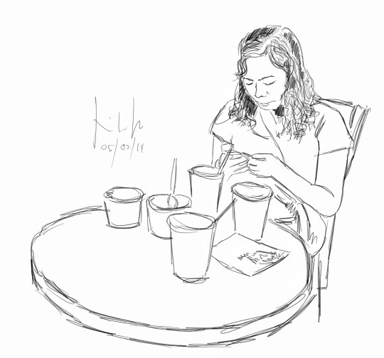 540x504 Social Media Addict ) Sketch On Phone Samsung Galaxy Note 2