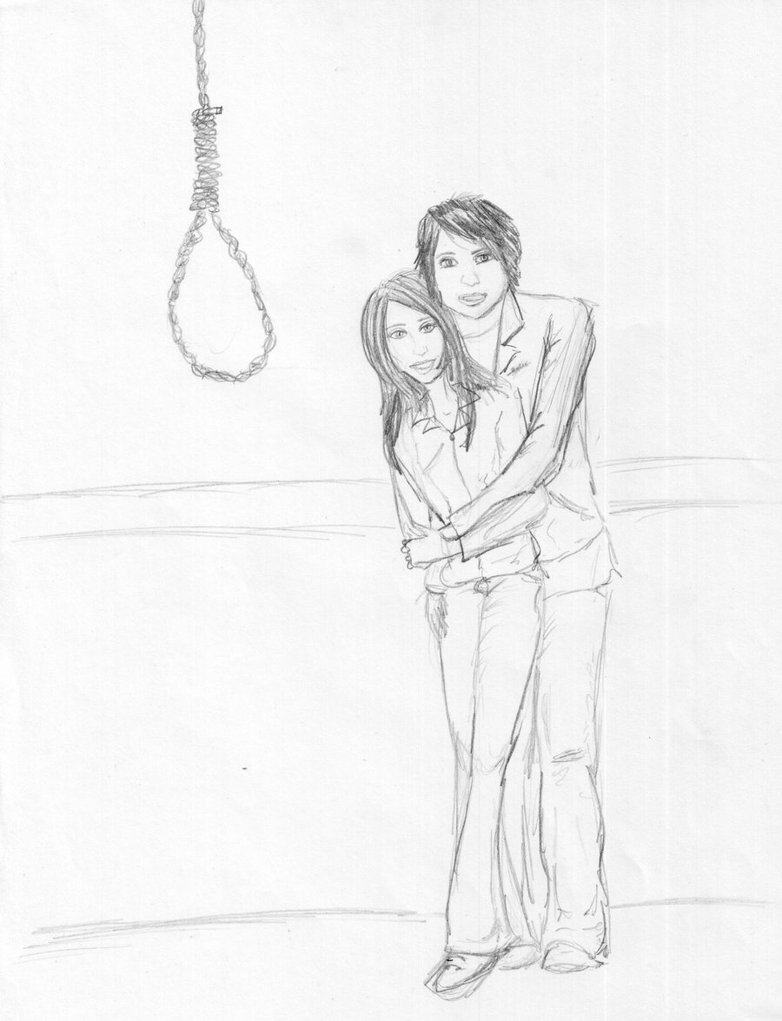 782x1021 At The Gallows By Miss Lucy Harris