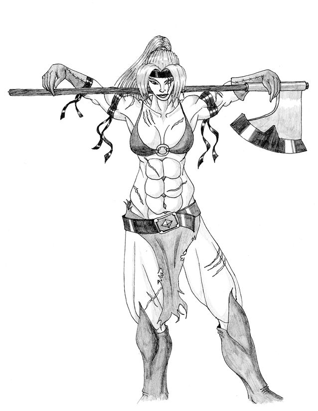 638x825 Drawings Of My Pathfinder Characters