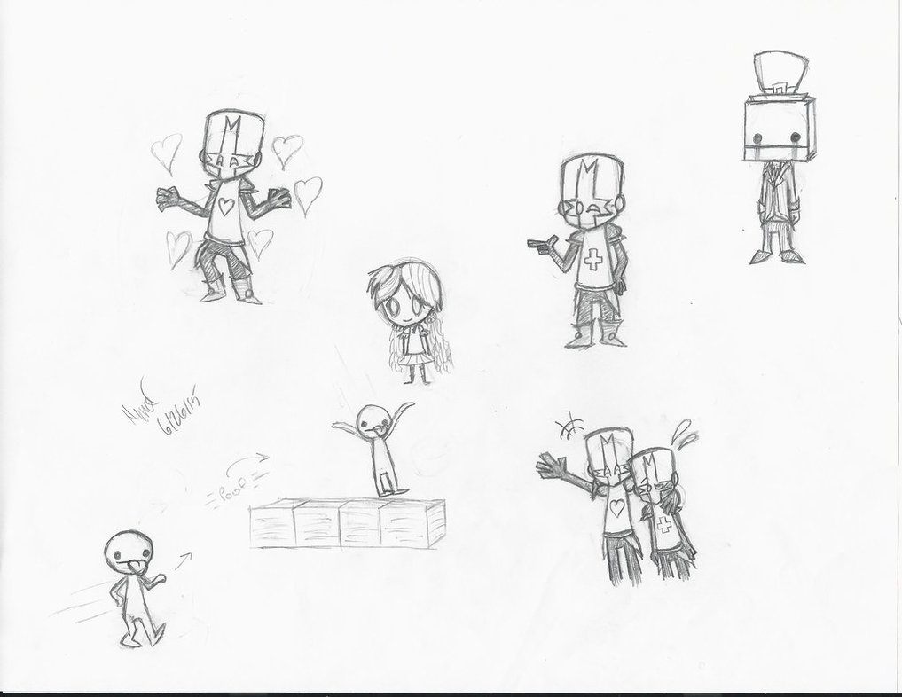 1017x786 Video Game Character Doodles By Hiyahyro42