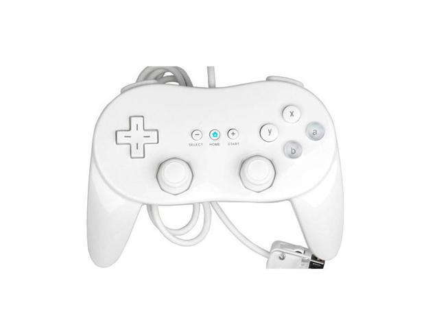 640x480 White Wired Classic Controller Pro For Nintendo Wii Remote Console