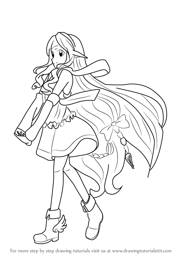 596x843 Learn How To Draw Fil Nilvalen From No Game No Life (No Game No