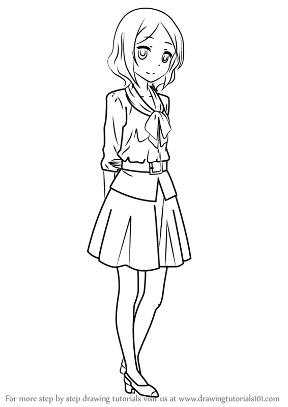 566x800 Learn How To Draw Touyama Rin From New Game! (New Game!) Step By