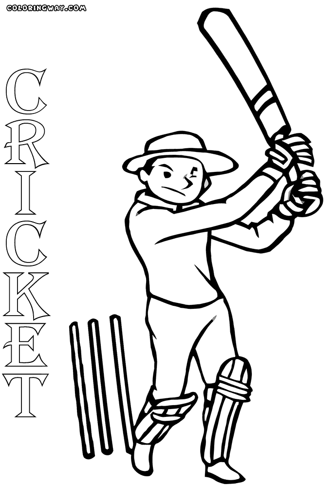 688x1000 Cricket Game Coloring Pages Coloring Pages To Download And Print