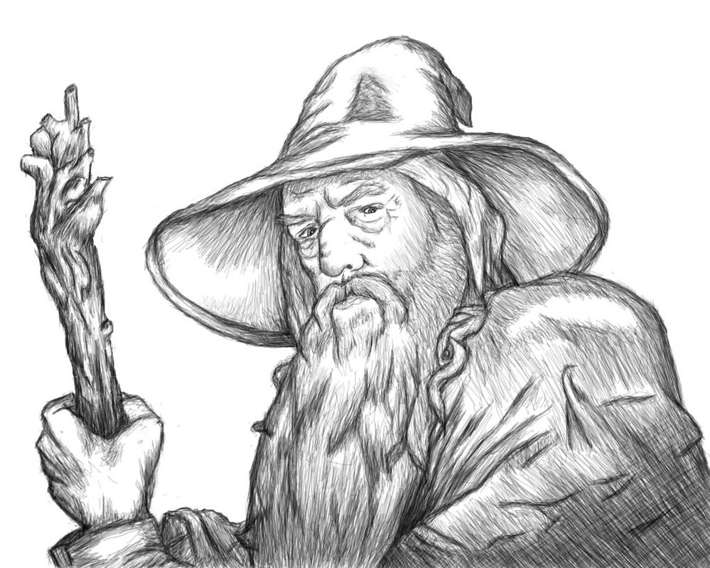 999x799 Gandalf The Grey By Nurvycksix