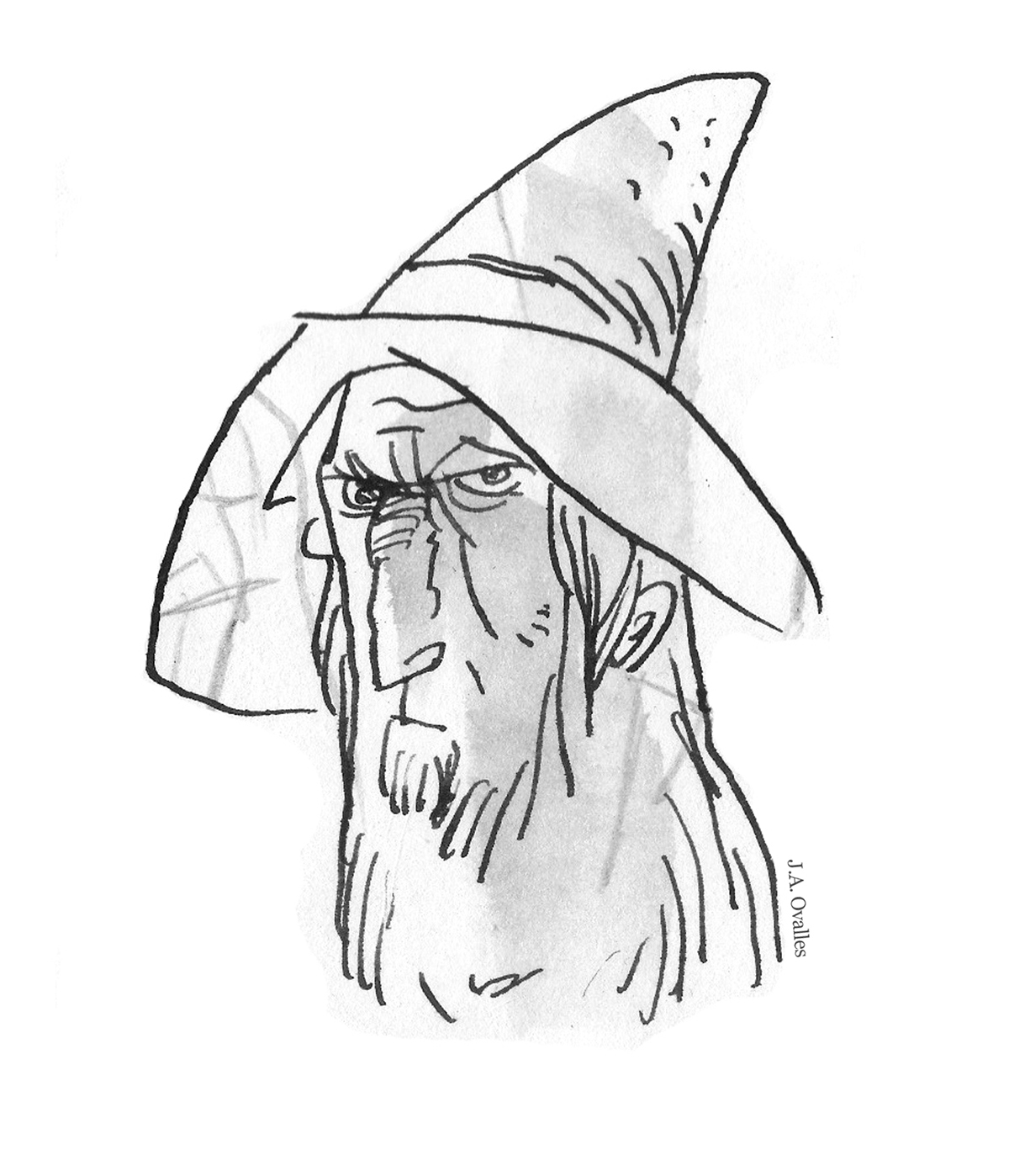 1200x1398 Gandalf The Grey On Wacom Gallery