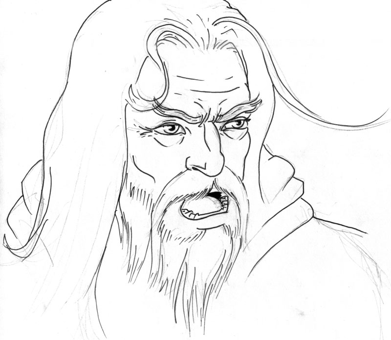 800x695 Gandalf The White By Mundu King