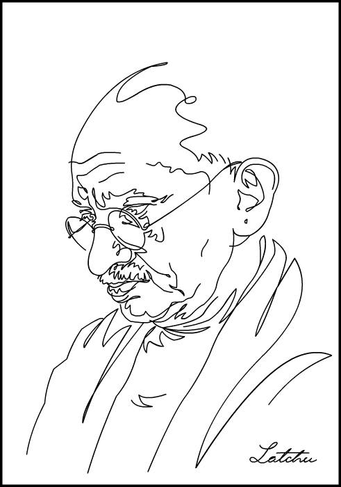 491x700 Mahatma Gandhi Latchu