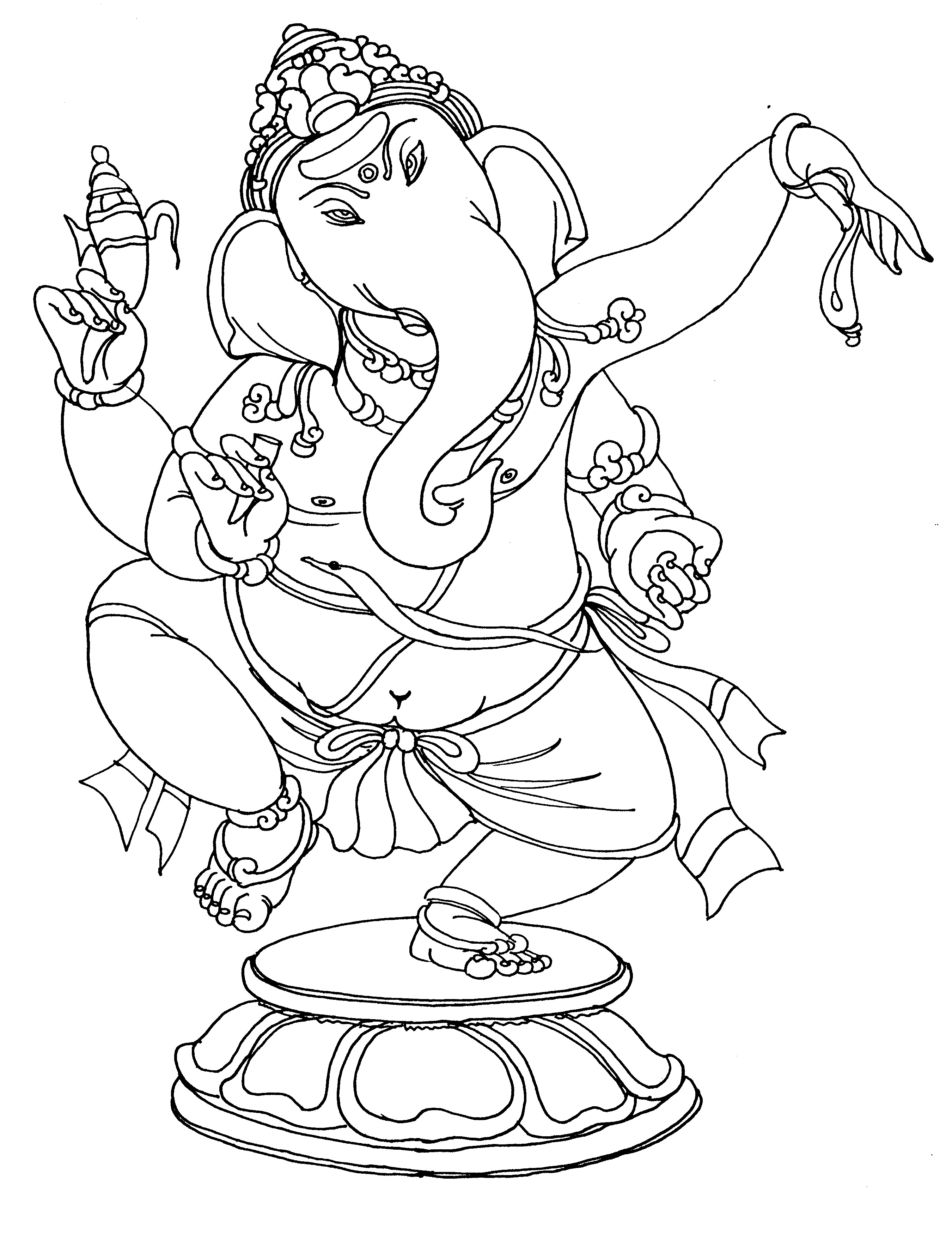 Ganesh Drawing