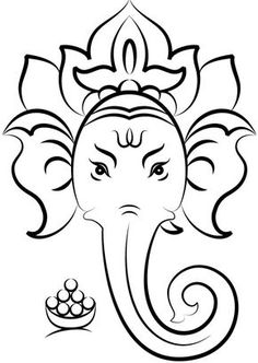 236x332 Pics For Gt Ganpati Images For Drawing Stamp Ideas