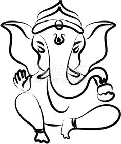 236x281 Pics For Gt Simple Ganesha Face Drawing Tats