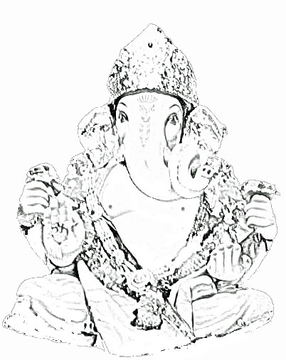 402x507 Stock Pictures Ganpati Or Ganesh Sketches