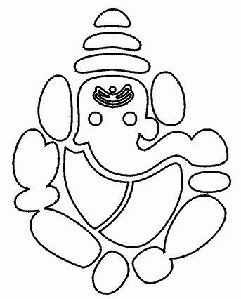 343x426 Deluxe Easy To Draw Ganesha Pictures