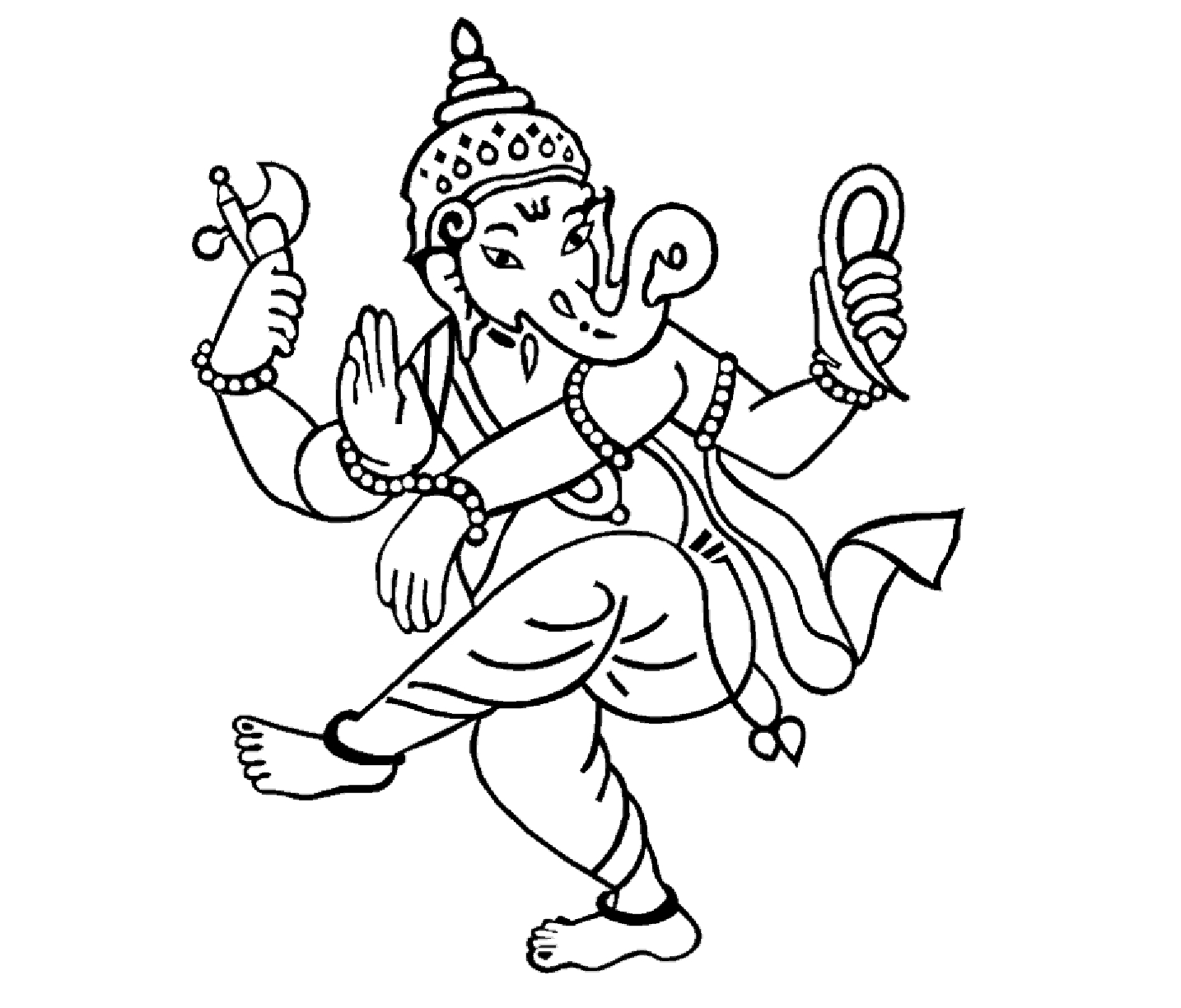 1434x1224 Drawing Of Lord Ganesha Hd Simple Drawing Of Lord Ganesha