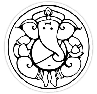 375x360 Pictures Lord Ganesha S Simple Drawing,