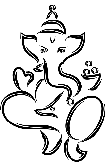 434x656 Ganesha Clipart Png