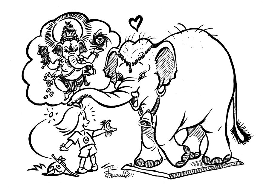 900x634 Ganesh Drawings Free Clip Arts Sanyangfrp