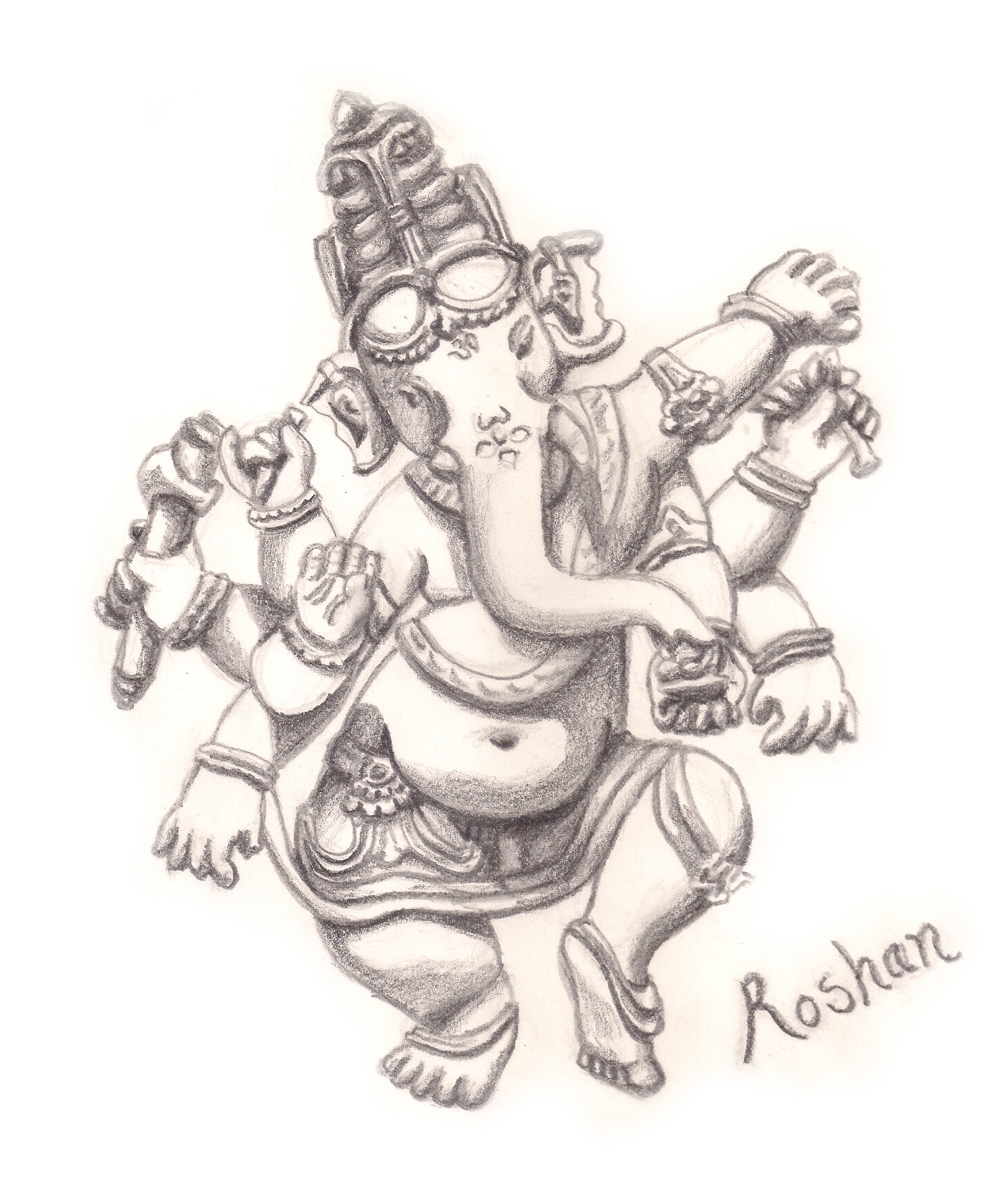 1479x1779 Lord Ganesha Sketch Drawing Ganesh Sketch Free Download Clip Art
