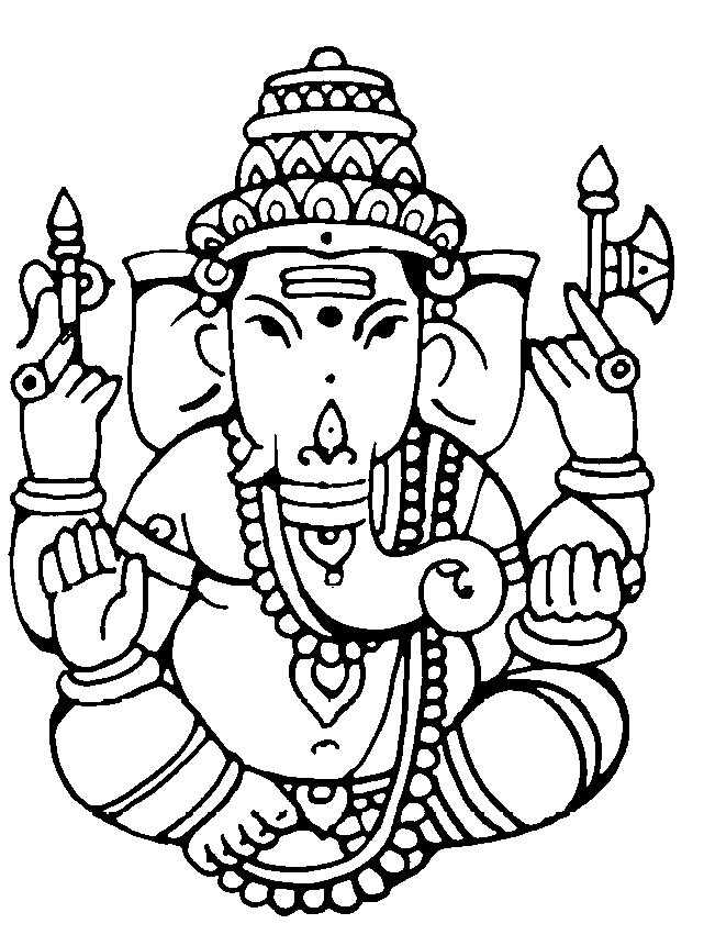 Ganesha Drawing Easy at GetDrawings | Free download