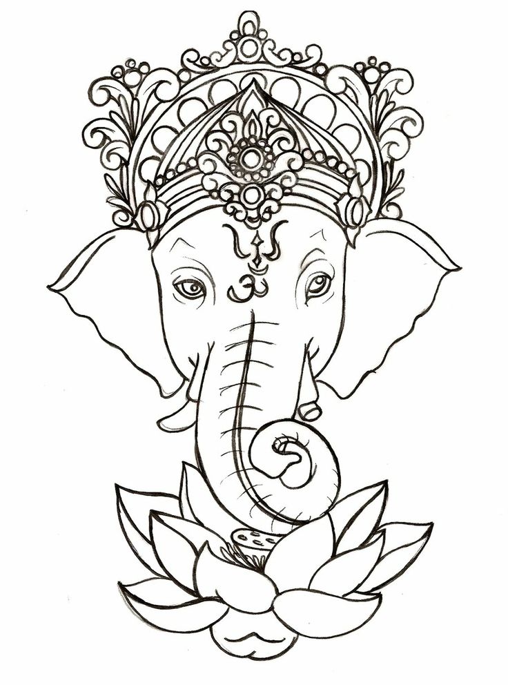 736x992 Ganesh God Of Obstacles And Wisdom. I'D Love This Below My