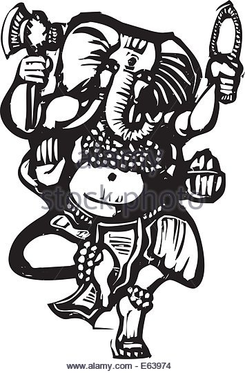 355x540 Ganesha Stock Vector Images