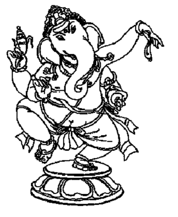 600x729 Hindu Mythology Ganesh