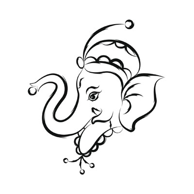 Ganesha Tattoo Drawing at GetDrawings | Free download