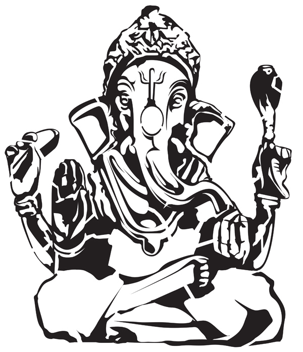 Ganesha Tattoo Drawing at GetDrawings | Free download