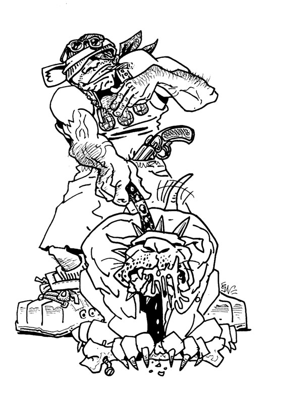 565x800 Gangsta By Theprayingmantis